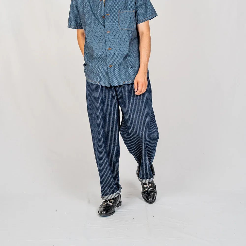 Graph Zero - Jeans Easy 5 Pocket - Stripe