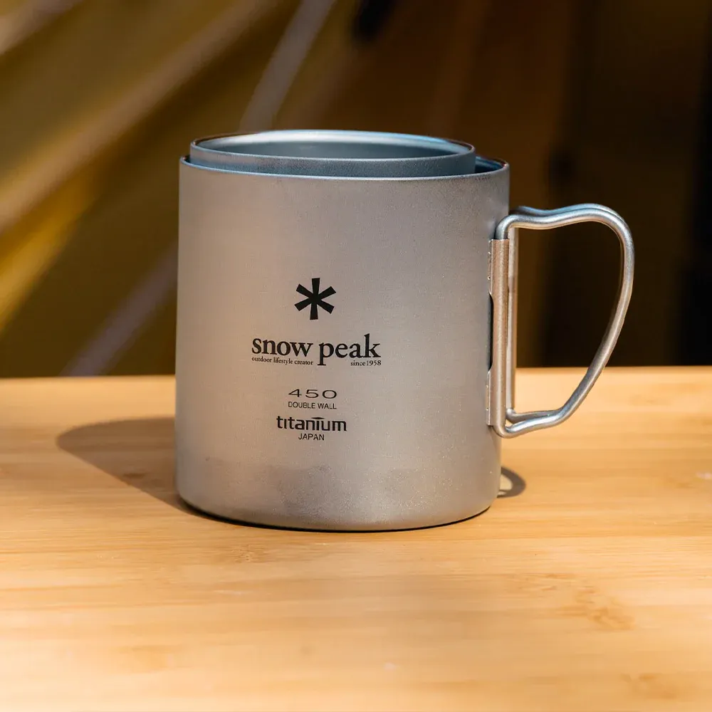 Mug Ti-Double 450 - Snow Peak – Image 2