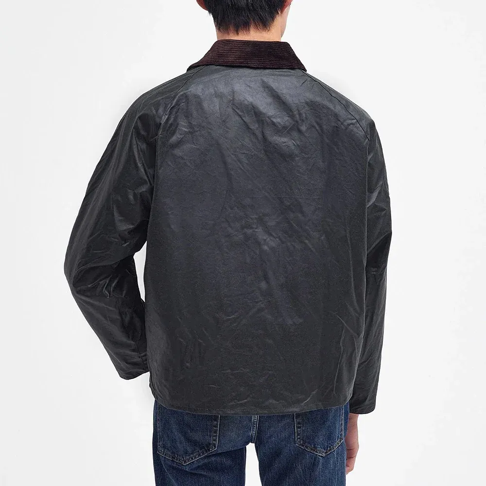 Barbour - Veste Os Transport Wax - Sage – Image 6