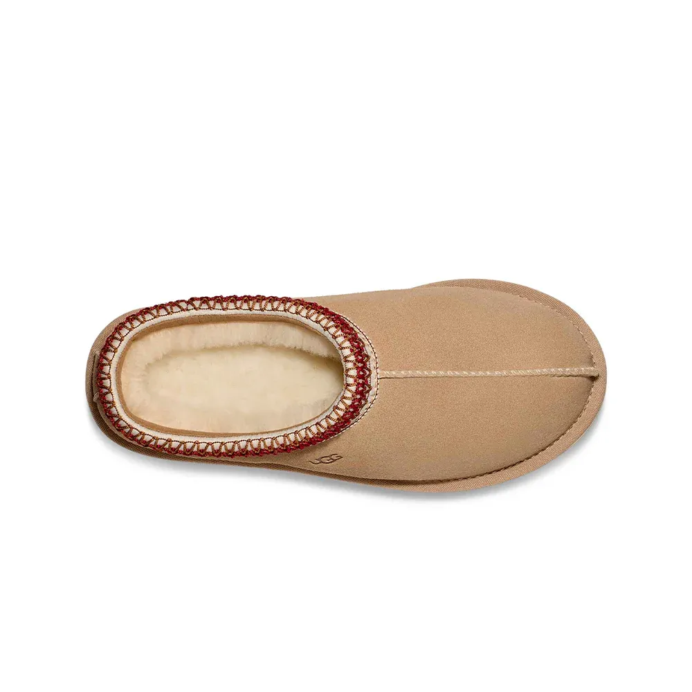 Ugg - Chaussons Tasman - Sand/dark Cherry – Image 4