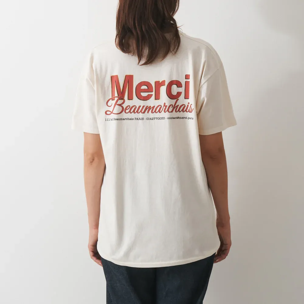 Merci - T-Shirt Beaumarchais - Ecru – Image 2