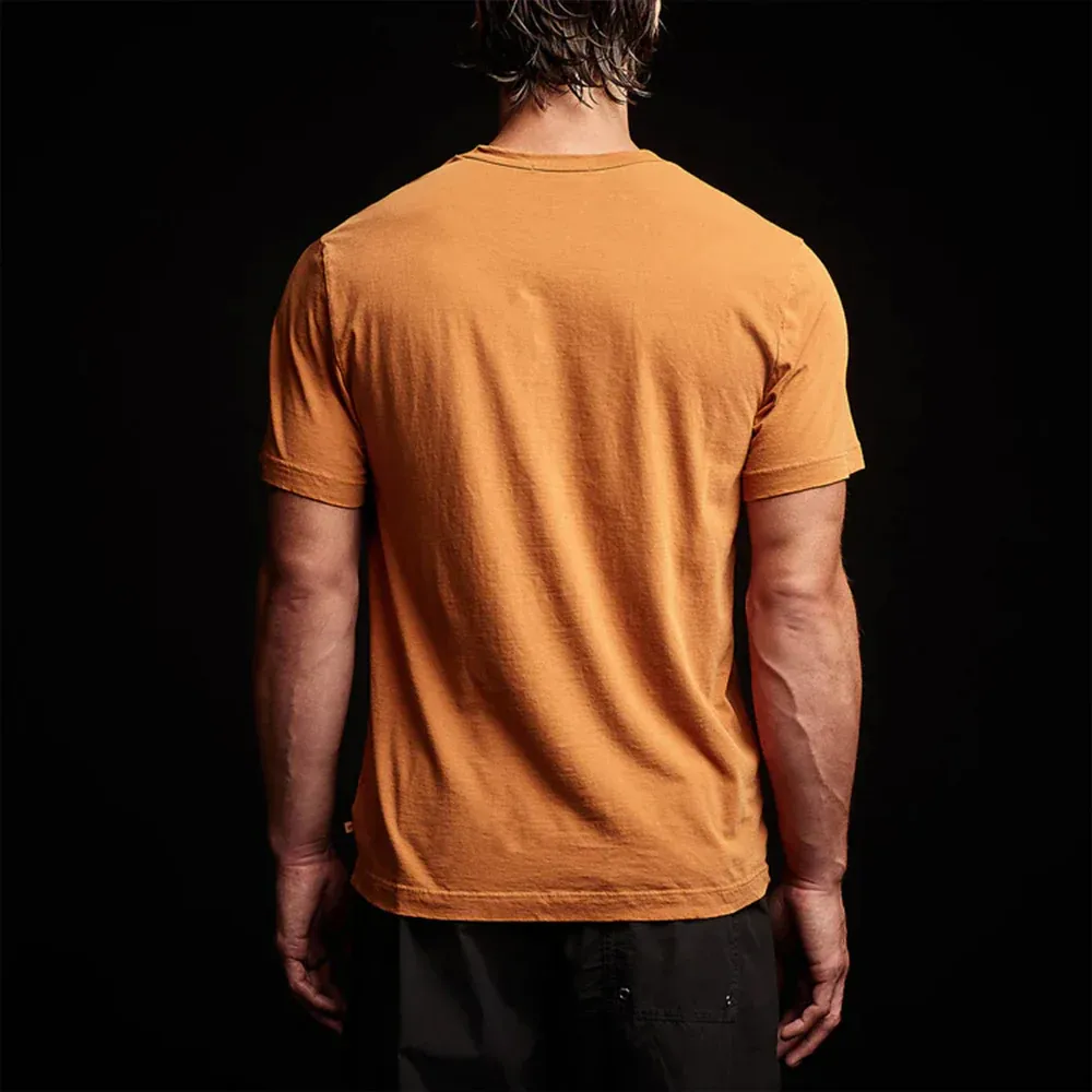 James Perse - T-shirt Short Sleeve Crew Neck - Citrine – Image 3