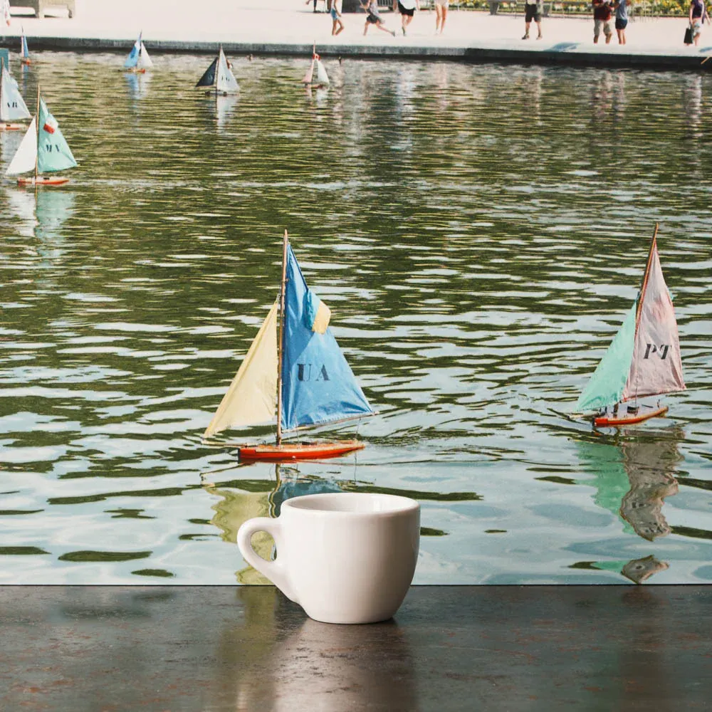 Tasse à expresso et sa soucoupe - Merci Trèfle – Image 2